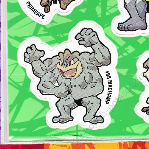 Pokemon sticker Machamp