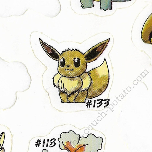 Eevee Pokemon Embroidery Design 