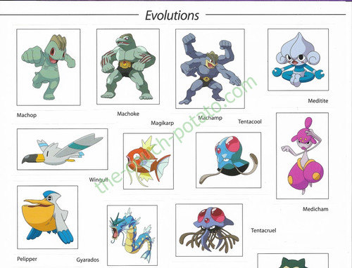 machop evolution chart