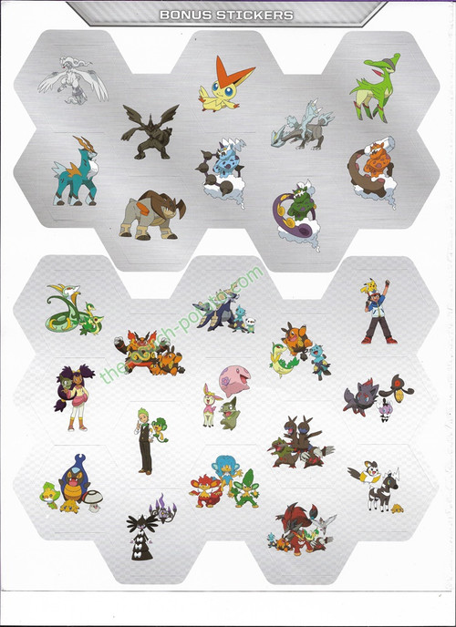 Pokémon - 500 stickers