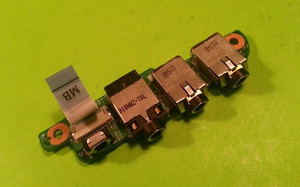 HP Pavilion TX2000 Audio Mic Speaker Jack Sound Board w/ Cable 32TT3AB0003 HP Pavilion TX2000 Audio Mic Speaker Jack Sound Board w/ Cable 32TT3AB0003