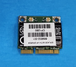 HP ProBook 6570b 8470b Wireless 802.11n Wifi & Bluetooth 4.0 Adapter 669832-001