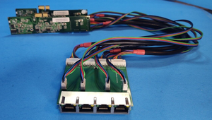 1U Rackmount Server 2x PCI-Express x1 Slot to 4port Gigabit Ethernet Front Panel