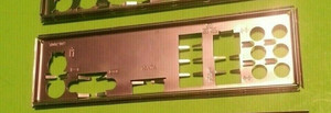 mATX/ATX Motherboard eSATA RJ45 Hi-Definition Audio I/O Shield Cover Backplate mATX/ATX Motherboard eSATA RJ45 Hi-Definition Audio I/O Shield Cover Backplate