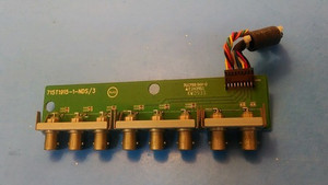 NEC Mitsubishi L327HP 32" LCD Monitor BNC Video Input Sub Board 715T1915-1-NDS-3 NEC Mitsubishi L327HP 32" LCD Monitor BNC Video Input Sub Board 715T1915-1-NDS-3