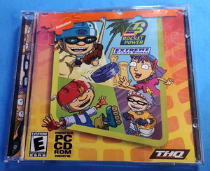 Nickelodeon Rocket Power Extreme Arcade Games - Vintage Windows 95/98/ME CD-ROM