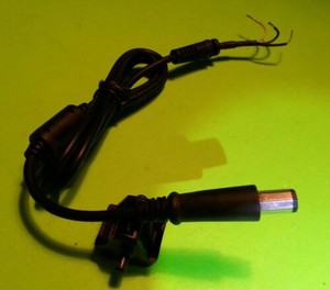 Octagon DC Plug Cord Cable w/ Center Sense Pin for Dell Inspiron DR1 PA-21 XK850 Octagon DC Plug Cord Cable w/ Center Sense Pin for Dell Inspiron DR1 PA-21 XK850