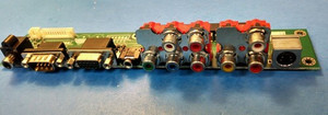 Akai LCT3201TD Proton Analog Audio Video Input RCA Jack Board E3731-057010 0510A