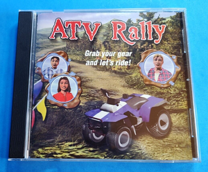 ATV Rally Game PC Software CD Vintage Windows 95/98/ME Win95