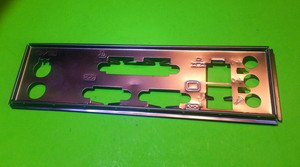 Biostar AMD Socket 754/939 mATX Motherboard DB9 DB25 I/O Shield Plate Backplate Biostar AMD Socket 754/939 mATX Motherboard DB9 DB25 I/O Shield Plate Backplate