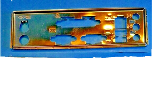 ATX Motherboard PS/2 RJ45 USB 2.0 Audio VGA Rear I/O Shield Backplate Back Plate