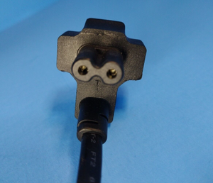 Dell 3ft Hammer-Head 2-Prong Power Cord for PA-10 PA-12 AC Adapter Cable WF476