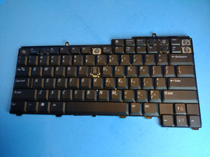 Defective Dell Keyboard Mint Cosmetic Condition w/ Bad/Missing Keys for Parts