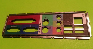 Dell Dimension 3000 F8403 K8980 N6381 E210882 Motherboard I/O Shield Backplate Dell Dimension 3000 F8403 K8980 N6381 E210882 Motherboard I/O Shield Backplate