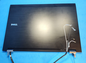 Dell Latitude E6400 Laptop 14.1" LCD Top Cover Rear Lid w/Hinges & Screws K802R
