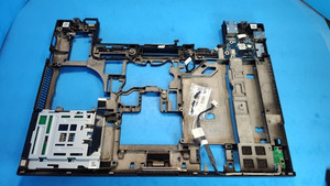 Dell Latitude E6400 Laptop Bottom Case Base Chassis w/DC Jack Ports Screws WT540
