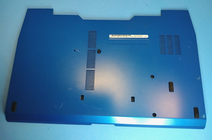 Dell Latitude E6500 Laptop Bottom Case Cover HD RAM Access Door Panel Blue M403F