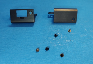 Dell Latitude E7250 Ultrabook Laptop Left & Right Hinge Trim Cover Caps w/Screws