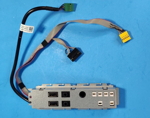 Dell OptiPlex 390 SSF Desktop 2xUSB 2.0 Port Audio Front IO Panel w/Cables 9F4N6 Dell OptiPlex 390 SSF Desktop 2xUSB 2.0 Port Audio Front IO Panel w/Cables 9F4N6