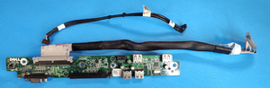 Dell PowerEdge R210 II Server Front USB Port VGA IO Control Panel Board w/Cables