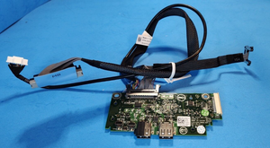 Dell PowerEdge R320 R420 Server Front USB Port Activity LED Panel w/Cables 714TC