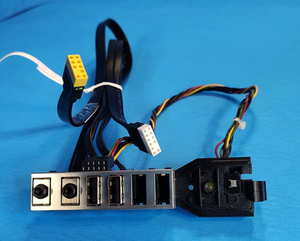 HP 280 G1 Pro MT Desktop Front I/O Panel Audio Jack/USB Port/Power Button Cable