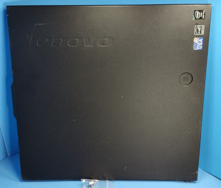 Lenovo ThinkCentre M93p SFF Desktop Side Access Door Top Cover Panel+Thumbscrews