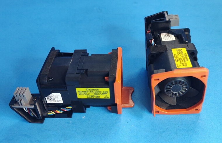 Lot of 2x Dell PowerEdge R620 R630 1U Server CPU Blower Cooling Fan 2X0NG VGMHR
