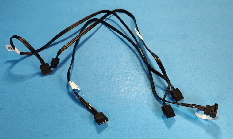 Lot of 3 x Dell Slim SATA DVD±RW SSD HDD Hard Drive Data Cable Black 14"/18"/22'