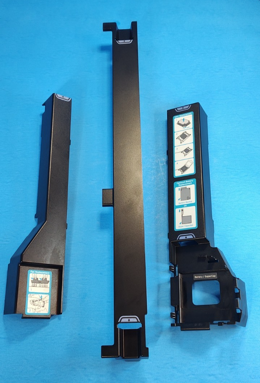 Cisco UCS C220 M3 Server Set of 3 Plastic CPU Memory Cooling Air Baffle Duct