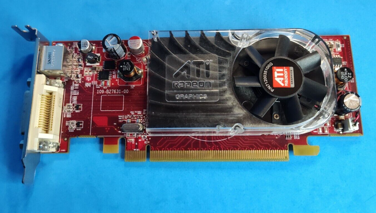 Dell CP309 ATI Radeon HD 2400XT 256MB DDR2 DMS59 Low Profile PCIe x16 Video Card