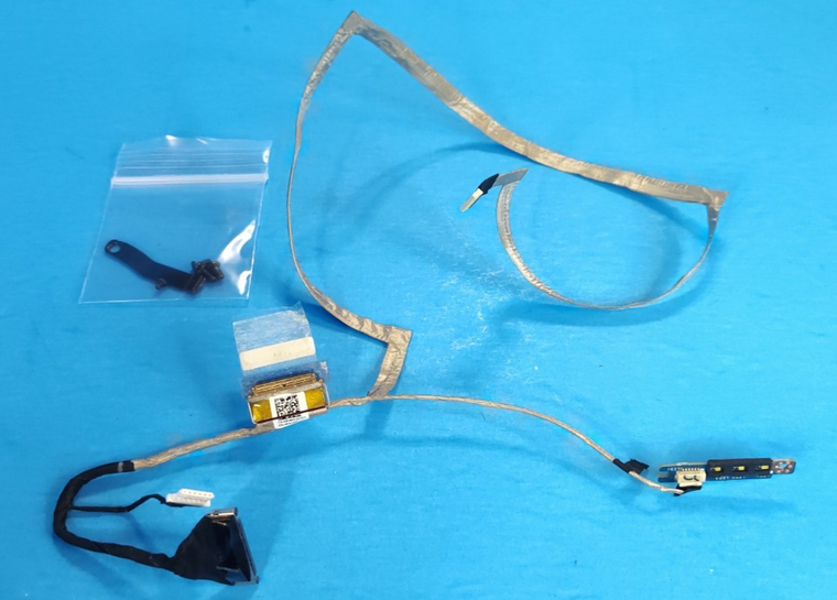 Dell Latitude E7250 Laptop 12.5" LCD Video Display Data Ribbon Cable w/LED Board