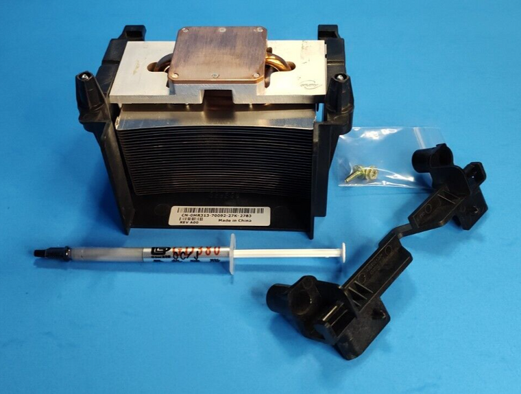 Dell OptiPlex 580 740 SFF AMD CPU Copper Heatsink Shroud Complete Assembly MR313