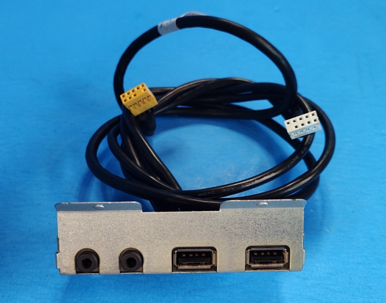 Dell XPS 8700 8900 Desktop Front USB 2.0 Port Audio Jack Board Panel Cable 7844F
