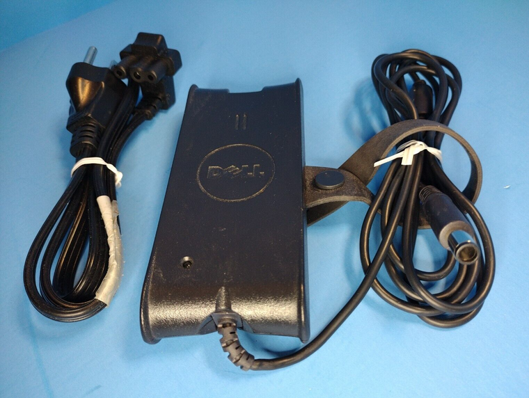 Genuine Dell Laptop 65W 19.5V 3.34A AC Adapter Charger w/ Power Cord T7423