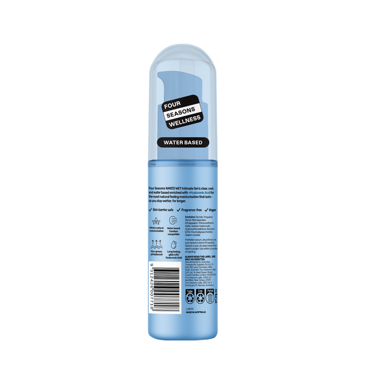 Naked Wet Intimate Gel With Hyaluronic Acid