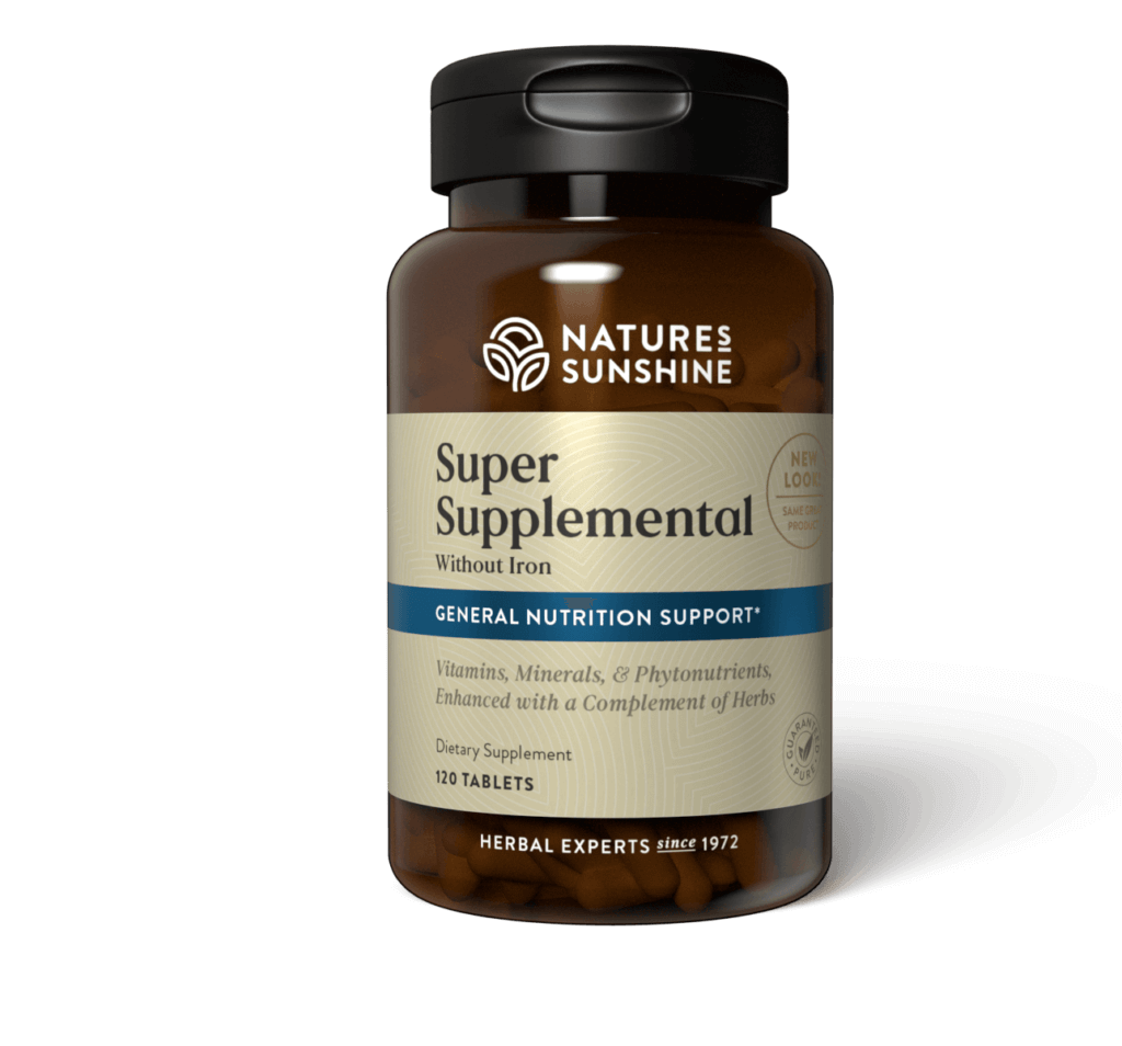Super Supplemental Vitamin & Mineral (without Iron) (120 tablets)