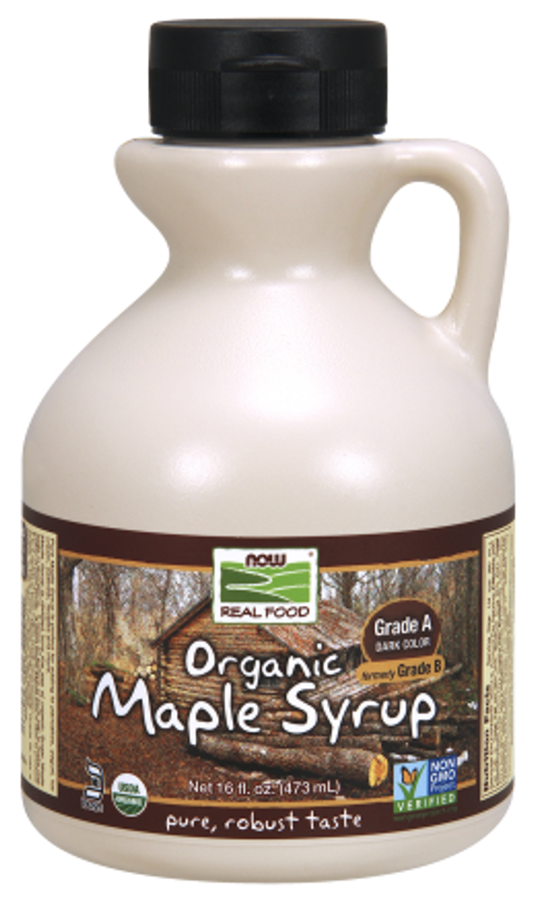 Maple Syrup, 16 oz. Organic Grade A Dark Color (formerly Grade B)