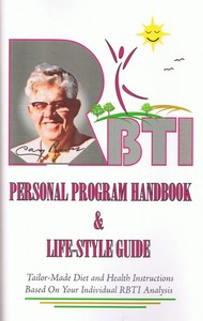 RBTI Personal Program Handbook & Life-Style Guide