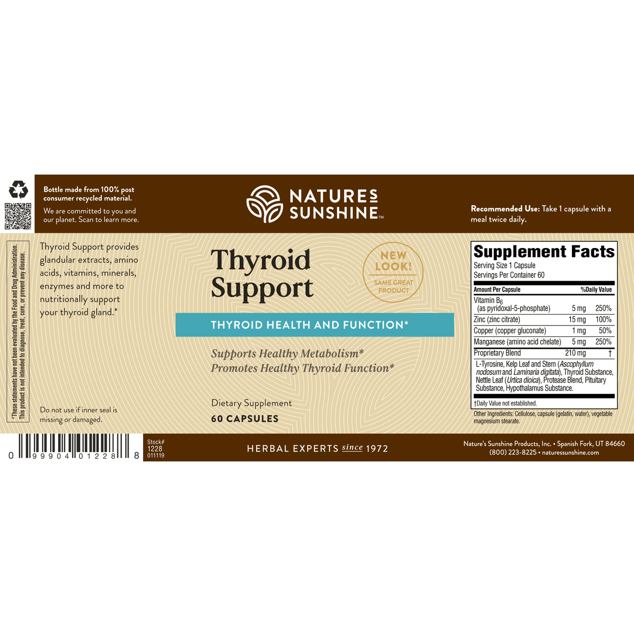 Thyroid Support (60 caps)