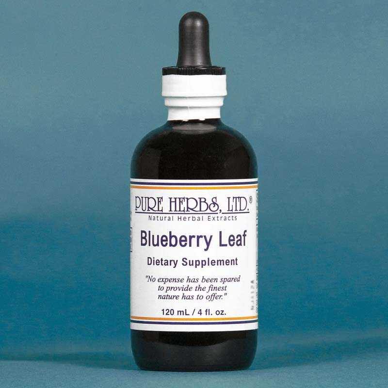 Pure Herbs, Ltd. Blueberry Leaf