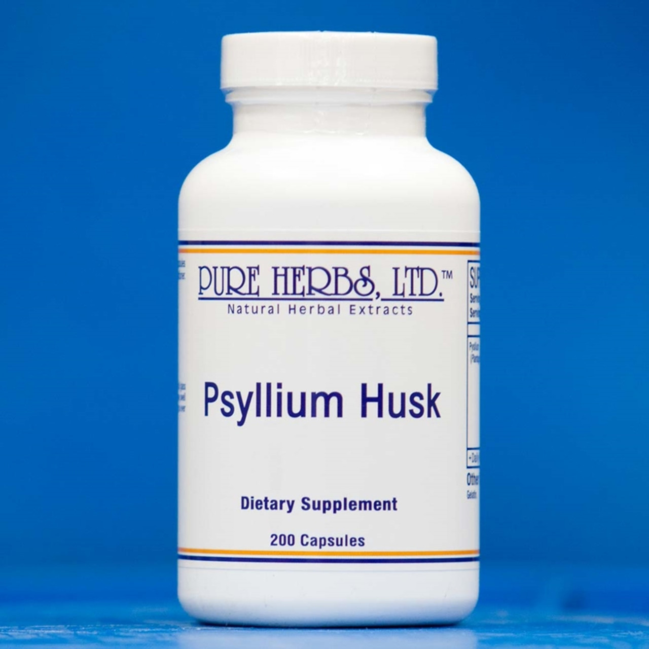 Pure Herbs, Psyllium Seed Husk (200 caps)