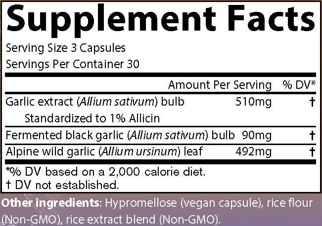 GarlicAIM (90 vegan capsules)