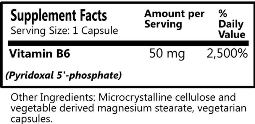 Daily Manufacturing Activated Vitamin B6 (100)