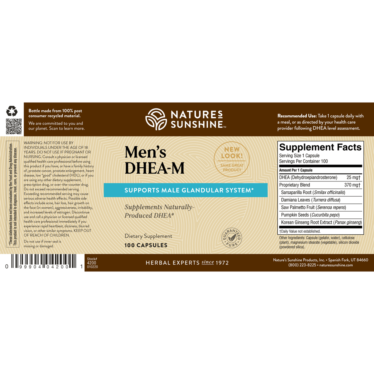 DHEA-M (Men) (100 caps)