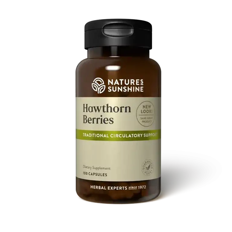 Hawthorn Berries (100 caps)