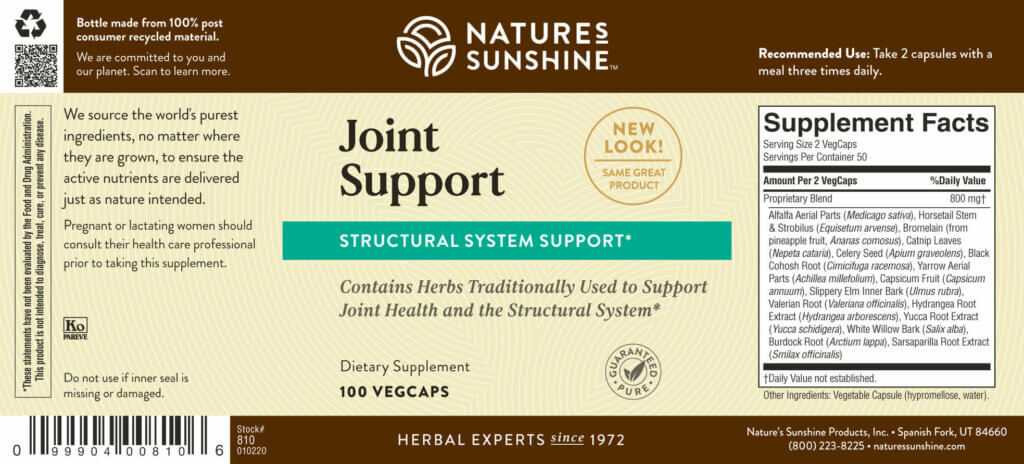 Joint Support (100 caps)