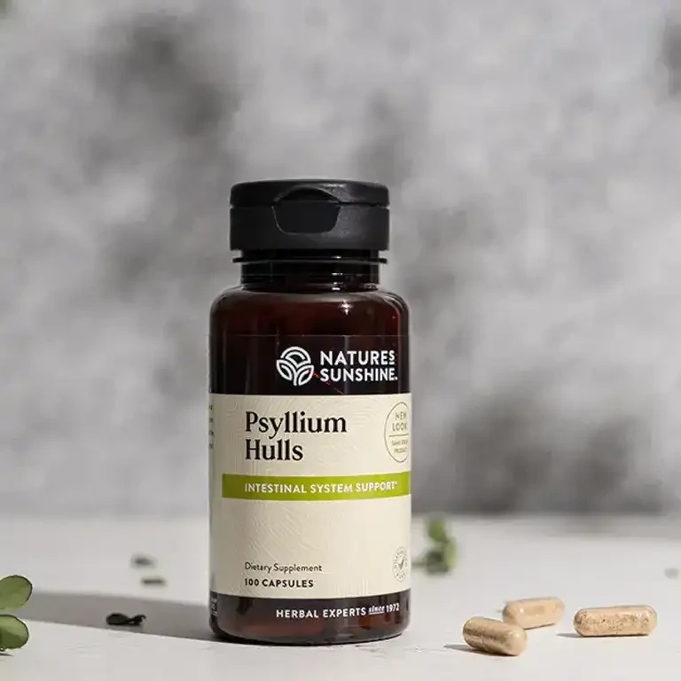 Psyllium Hulls (100 caps)