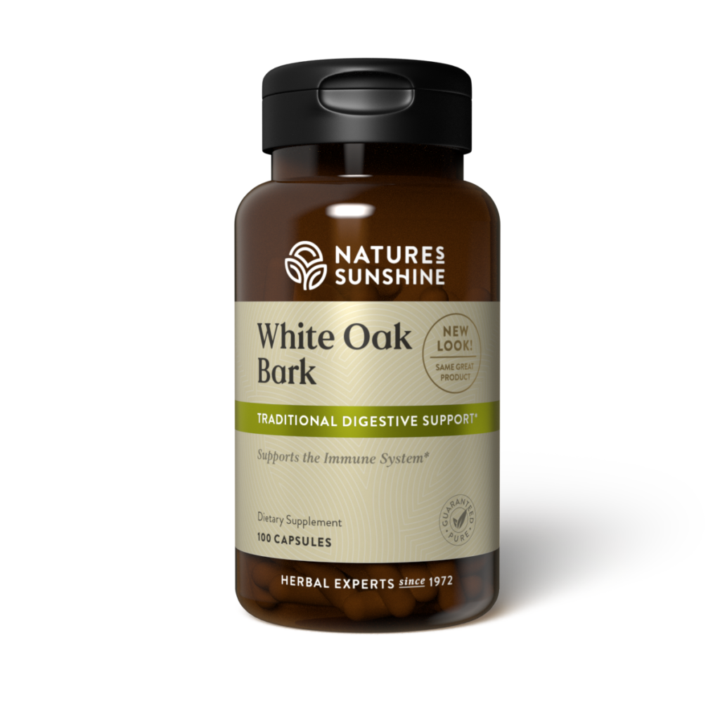 White Oak Bark (100 caps)