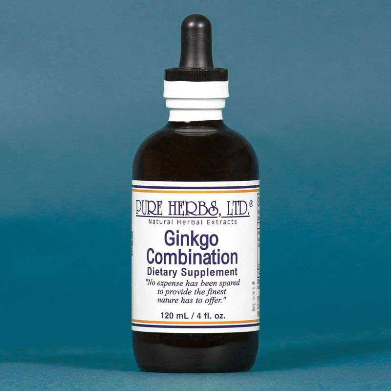 Pure Herbs, Ltd. Ginkgo Combination (4 oz.)